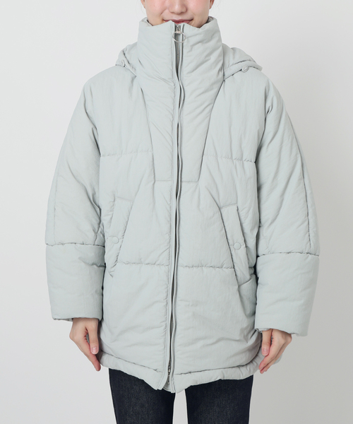 EDIT. FOR LULU（エディットフォールル）の「パデット コート（その他アウター・レディース・イエロー/チャコールグレー・FREE）」の9枚目の写真