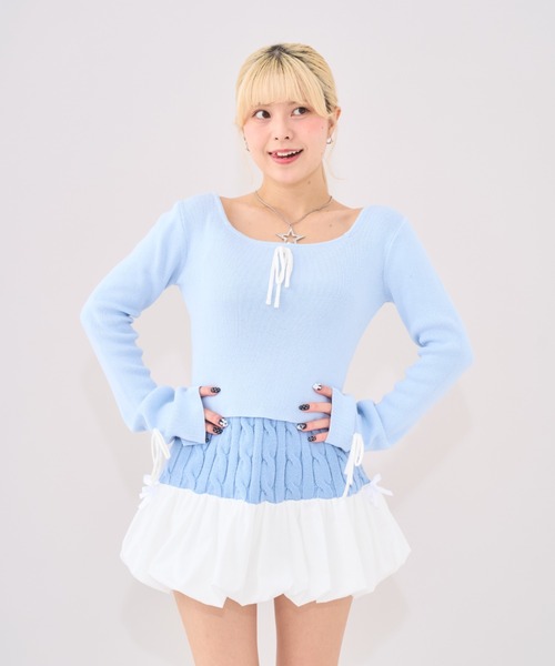 Ribbon knit docking setup / リボンニットドッキングセットアップ