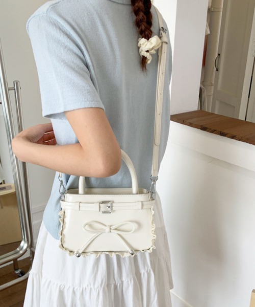 セール】ショルダーバッグ 小さめ フェイクレザー（ショルダーバッグ