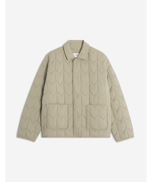 Maison Kitsune（メゾンキツネ）の「QUILTED BLOUSON（ブルゾン・メンズ・ブラック/カーキ・XL/L/M/S/XS）」の10枚目の写真