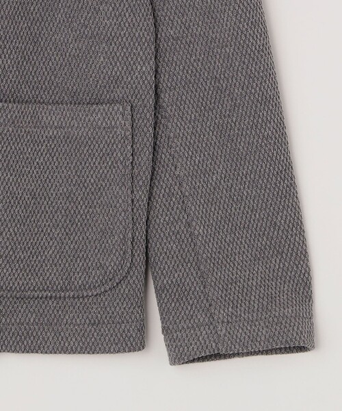 SHIPS any（シップス エニィ）の「SHIPS any:〈洗濯機可能〉TEXBRID(R) タックハニカム ニッティング ジャケット 25AW◇（テーラードジャケット・メンズ・チャコールグレー/キャメル/ネイビー・X-LARGE/LARGE/MEDIUM/SMALL）」の11枚目の写真