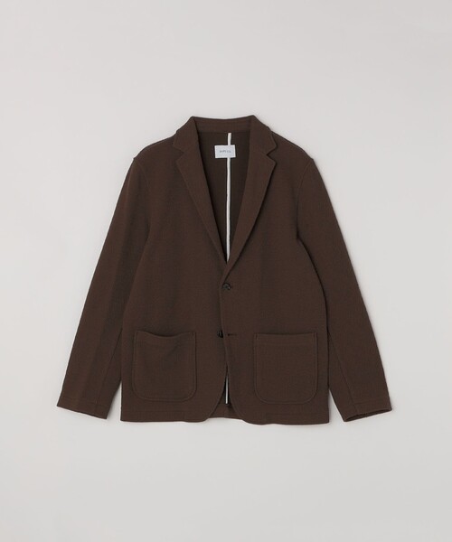 SHIPS any（シップス エニィ）の「SHIPS any:〈洗濯機可能〉TEXBRID(R) タックハニカム ニッティング ジャケット 25AW◇（テーラードジャケット・メンズ・チャコールグレー/キャメル/ネイビー・X-LARGE/LARGE/MEDIUM/SMALL）」の8枚目の写真