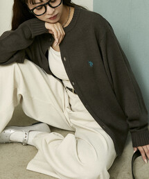 U.S. POLO ASSN.([GX|AbX)U.S. POLO ASSN./[GX|AbX ʒ CREW NECK KNIT CARDIGAN/N[lbNjbgJ[fBK(WJ)(J[fBK/{)