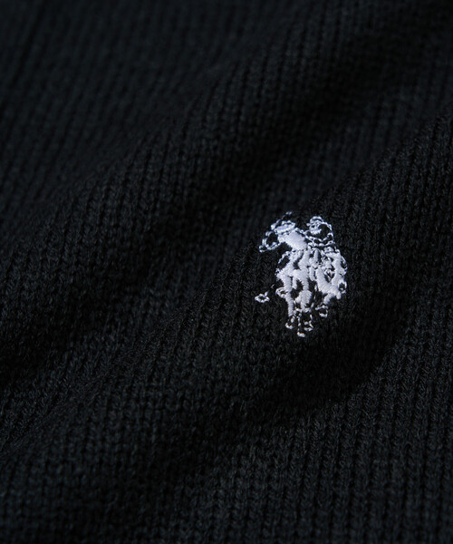 U.S. POLO ASSN.（ユーエスポロアッスン）の「U.S. POLO ASSN./ユーエスポロアッスン 別注 CREW NECK KNIT CARDIGAN/クルーネックニットカーディガン(限定展開)（カーディガン/ボレロ・メンズ・ネイビー/ブラック/チャコールグレー/グレー・LARGE/MEDIUM/SMALL）」の15枚目の写真