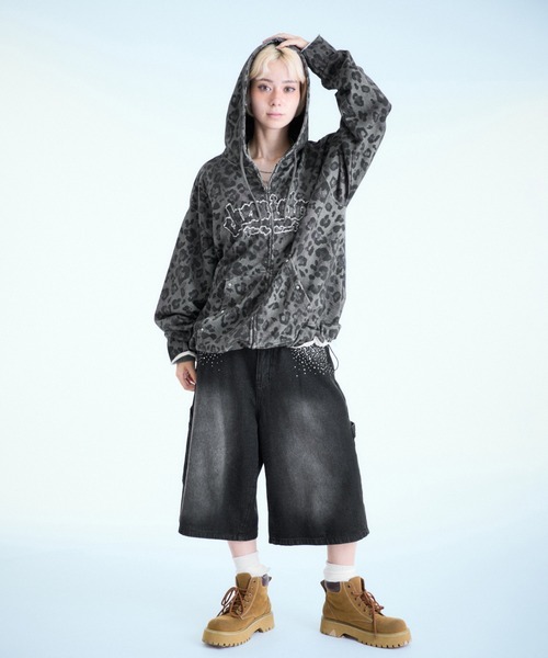 sedacle アソート柄ジップパーカー チェック アソート柄ジップパーカー【SETUP着用可能】（パーカー