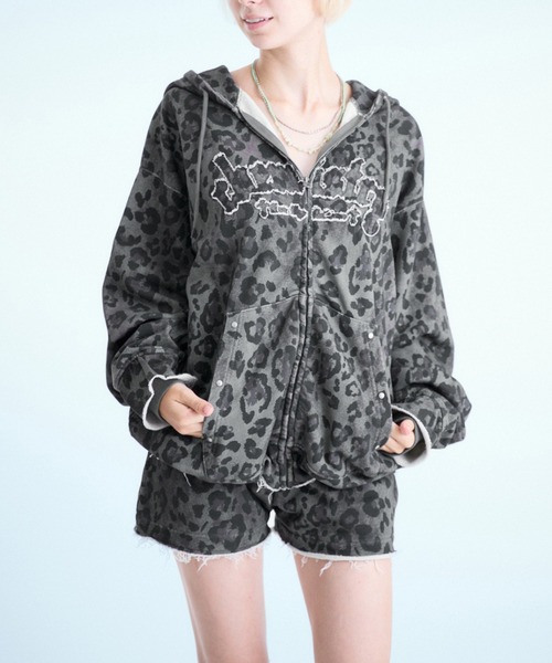 sedacle新作スウェットセットアップ完売品【レオパード】 sedacle新作スウェットセットアップ完売品【レオパード