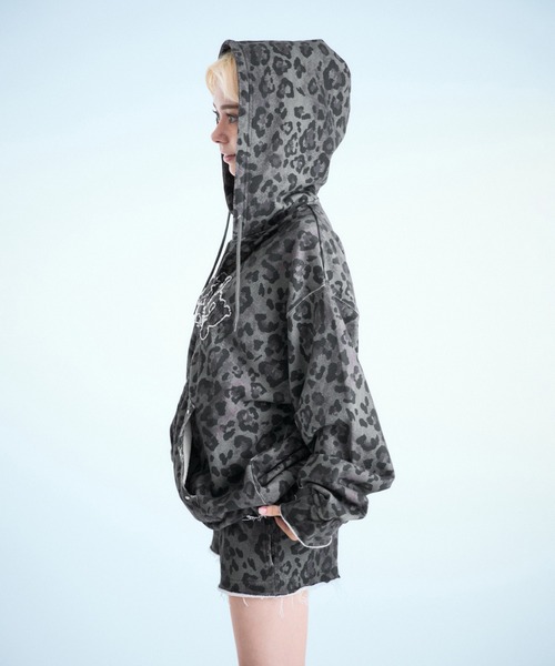 アソート柄ジップパーカー【SETUP着用可能】（パーカー