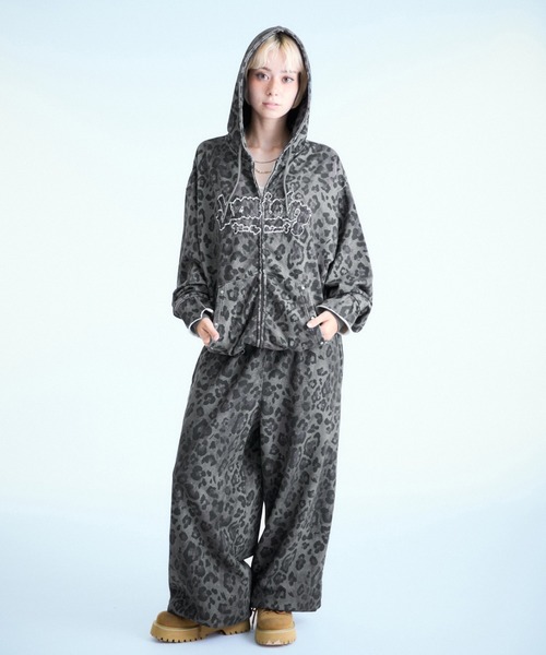 sedacle アソート柄ジップパーカー チェック アソート柄ジップパーカー【SETUP着用可能】（パーカー