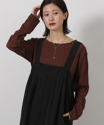 フリンジジャガード長袖 / 594729