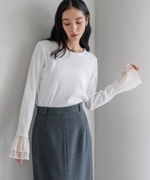 LOWRYS FARM | ソデレイヤードＬＳ　580978(Tシャツ/カットソー)