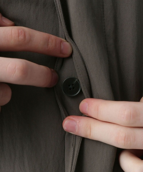 HARE（ハレ）の「トランジションコート(HARE)（ステンカラーコート・メンズ・ブラック・FREE）」の18枚目の写真