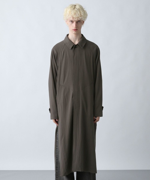 HARE（ハレ）の「トランジションコート(HARE)（ステンカラーコート・メンズ・ブラック・FREE）」の5枚目の写真