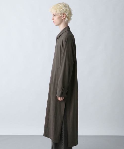 HARE（ハレ）の「トランジションコート(HARE)（ステンカラーコート・メンズ・ブラック・FREE）」の4枚目の写真