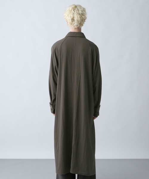 HARE（ハレ）の「トランジションコート(HARE)（ステンカラーコート・メンズ・ブラック・FREE）」の3枚目の写真