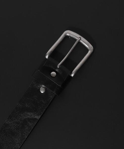 SHORT ROUND（ショートラウンド）の「SHORT ROUND/ピラミッドスタッズベルト（ベルト・メンズ・ブラック・FREE）」の2枚目の写真