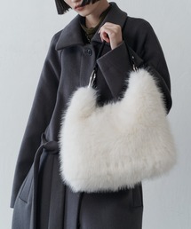 Lui's | ウェーブバックルレザーハンドルファーバック(トートバッグ)