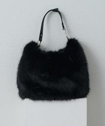 Lui's | ウェーブバックルレザーハンドルファーバック(トートバッグ)