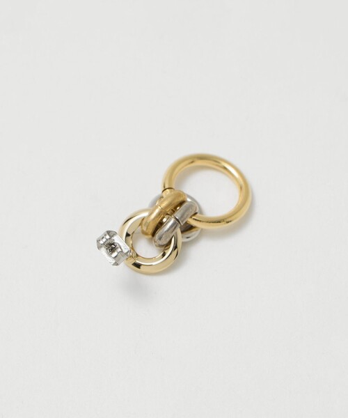 BEAUTY&YOUTH UNITED ARROWS（ビューティーアンドユースユナイテッドアローズ）の「ミックス サークルモチーフ ピアス（ピアス（両耳用）・レディース・シルバー/ゴールド・FREE）」の6枚目の写真