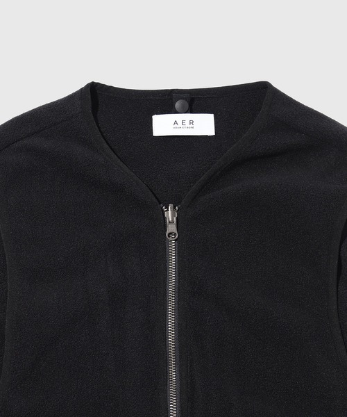 ADAM ET ROPE'（アダムエロペ）の「【WEB限定】《フリースライナー付・3way》ワッシャーナイロン バルマカーン コート / ドッグイヤーコート / ユニセックス（ステンカラーコート・メンズ・ネイビー/チャコールグレー・M/L）」の20枚目の写真