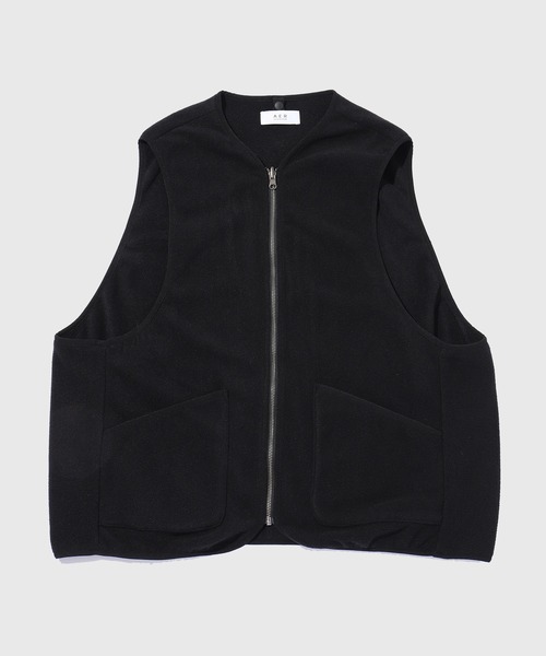 ADAM ET ROPE'（アダムエロペ）の「【WEB限定】《フリースライナー付・3way》ワッシャーナイロン バルマカーン コート / ドッグイヤーコート / ユニセックス（ステンカラーコート・メンズ・ネイビー/チャコールグレー・M/L）」の19枚目の写真