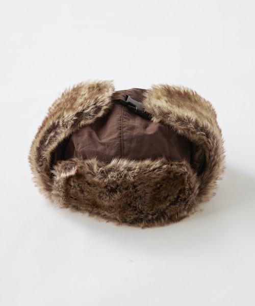 CIAOPANIC TYPY(チャオパニックティピー)の「ミリタリーフライトハット(ハット・レディース・ブラウン/ベージュ/ブラック/カーキ・ONE SIZE)」の10枚目の写真