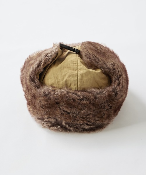 CIAOPANIC TYPY(チャオパニックティピー)の「ミリタリーフライトハット(ハット・レディース・ブラウン/ベージュ/ブラック/カーキ・ONE SIZE)」の13枚目の写真