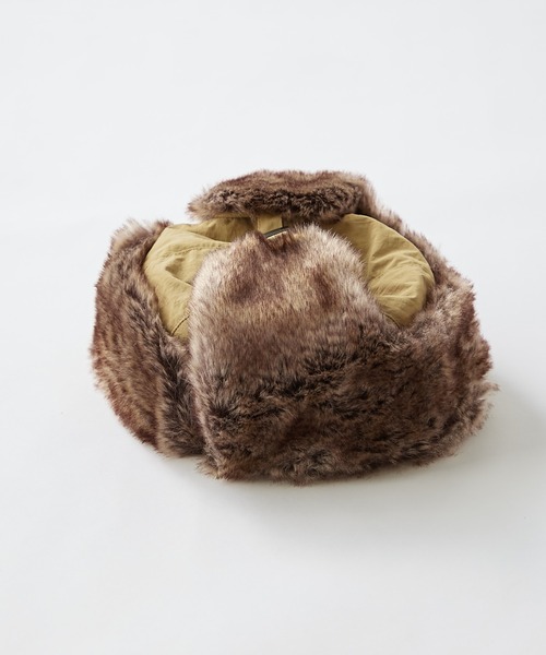 CIAOPANIC TYPY(チャオパニックティピー)の「ミリタリーフライトハット(ハット・レディース・ブラウン/ベージュ/ブラック/カーキ・ONE SIZE)」の14枚目の写真