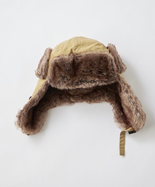 CIAOPANIC TYPY(チャオパニックティピー)の「ミリタリーフライトハット(ハット・レディース・ブラウン/ベージュ/ブラック/カーキ・ONE SIZE)」の17枚目の写真