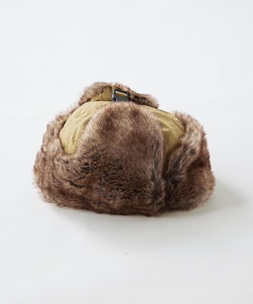 CIAOPANIC TYPY(チャオパニックティピー)の「ミリタリーフライトハット(ハット・レディース・ブラウン/ベージュ/ブラック/カーキ・ONE SIZE)」の21枚目の写真