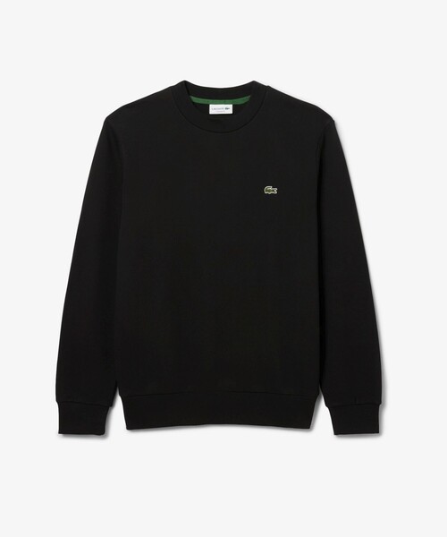 LACOSTE（ラコステ）の「【LACOSTE/ラコステ】エッセンシャルクルーネックスウェット（スウェット・メンズ・ホワイト/ブラック/ネイビー・M/L）」の2枚目の写真