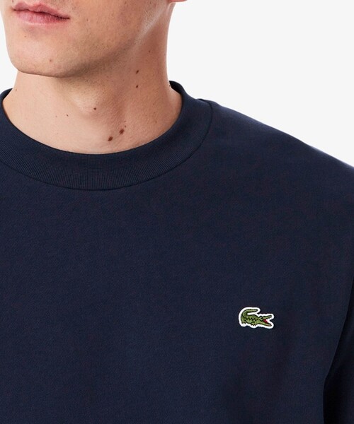 LACOSTE（ラコステ）の「【LACOSTE/ラコステ】エッセンシャルクルーネックスウェット（スウェット・メンズ・ホワイト/ブラック/ネイビー・M/L）」の7枚目の写真
