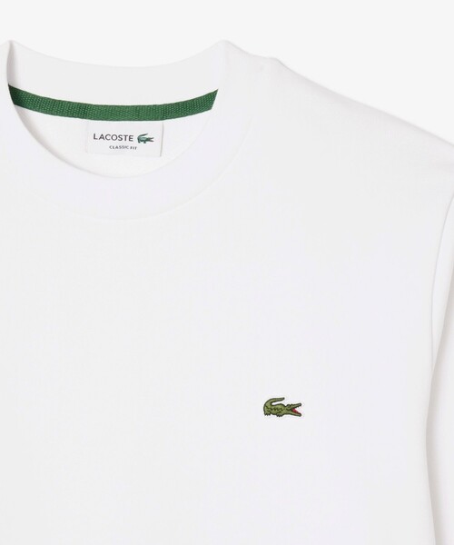 LACOSTE（ラコステ）の「【LACOSTE/ラコステ】エッセンシャルクルーネックスウェット（スウェット・メンズ・ホワイト/ブラック/ネイビー・M/L）」の8枚目の写真