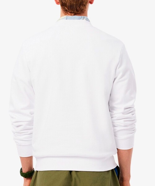 LACOSTE（ラコステ）の「【LACOSTE/ラコステ】エッセンシャルクルーネックスウェット（スウェット・メンズ・ホワイト/ブラック/ネイビー・M/L）」の10枚目の写真