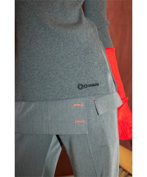 OMMO（オーエムエムオー）の「SK LAYERED PT（その他パンツ・レディース・ブラック/グレー・36/38）」の7枚目の写真
