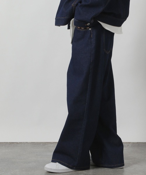 LAKOLE(ラコレ)の「【セットアップ可】Dカンデニムパンツ / 590565(デニムパンツ・メンズ・ブラック/ネイビー・MEDIUM/LARGE)」の12枚目の写真