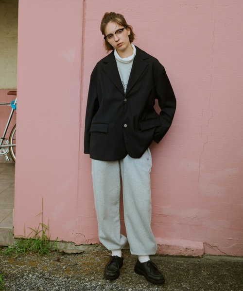 BROKEN BASE(ブロークンベース)の「Wide Tailored Blazer / ワイドテーラードブレザー(その他アウター・メンズ・ネイビー・MEDIUM/LARGE)」の10枚目の写真