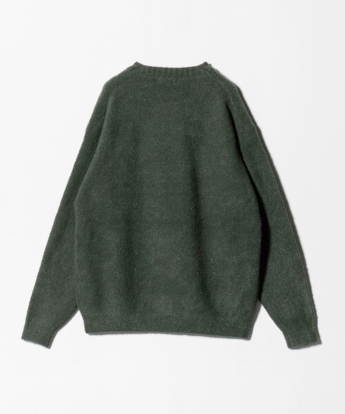 セール】クリンプ コットンウール クルーネック ニット（ニット