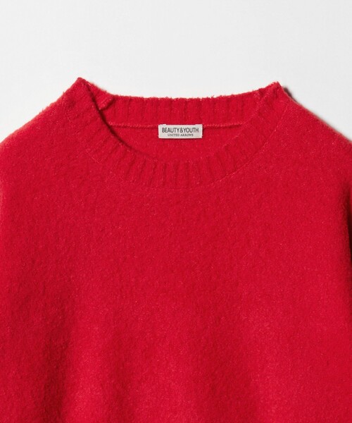 クリンプ コットンウール クルーネック ニット(ニット/セーター クリンプ コットンウール クルーネック ニット(ニット/セーター