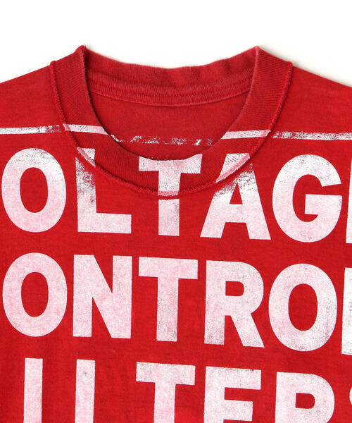 VOLTAGE CONTROL FILTER(ヴォルテージコントロールフィルター)の「VOLTAGE CONTROL FILTER/ヴォルテージコントロールフィルター/ONOFF USED T-SHIRT(Tシャツ/カットソー・レディース・その他24・F)」の5枚目の写真