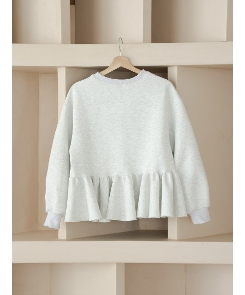 jumelle（ジュメロ）の「【売り上げ枚数2500枚突破】jm peplum sweat（スウェット・レディース・ブラック・FREE）」の15枚目の写真