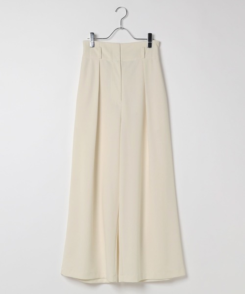 HEREIAM(ヘレイアム)の「【HEREIAM】ハイウエストバギーパンツ(その他パンツ・レディース・アイボリー/ブラック・MEDIUM/SMALL)」の3枚目の写真