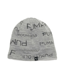 PUMA（プーマ）の「PUMA プーマ メンズ ゴルフ AOP リバーシブルニット ビーニー AOP REVERSIBLE KNIT（ニットキャップ/ビーニー）」
