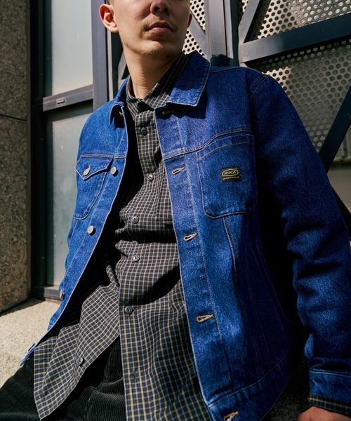 RVCA デニム　ジャケット　アウター RVCA メンズ DENIM JACKET ジャケット 【2025年秋冬モデル】 @autumn