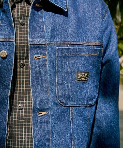 RVCA メンズ DENIM JACKET ジャケット 【2025年秋冬モデル】 @autumn