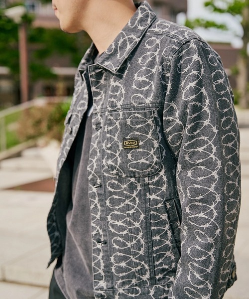 RVCA メンズ DENIM JACKET ジャケット 【2025年秋冬モデル】 @autumn