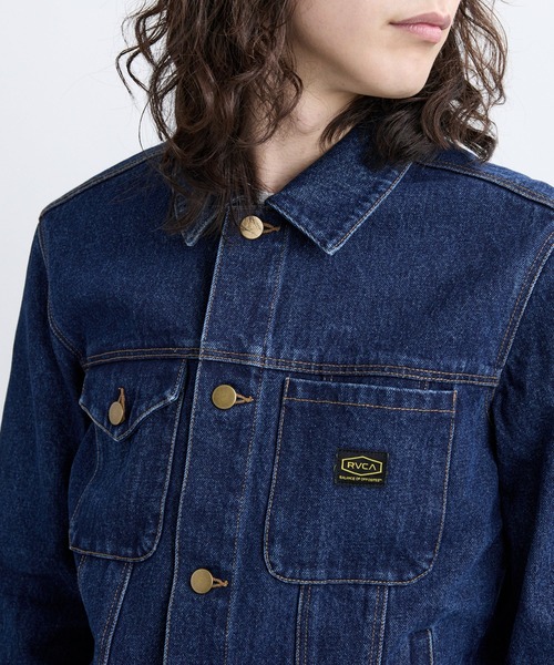 RVCA メンズ DENIM JACKET ジャケット 【2025年秋冬モデル】 @autumn
