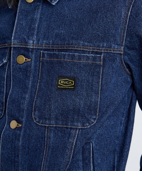 RVCA メンズ DENIM JACKET ジャケット 【2025年秋冬モデル】 @autumn
