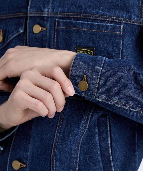 RVCA メンズ DENIM JACKET ジャケット 【2025年秋冬モデル】 @autumn