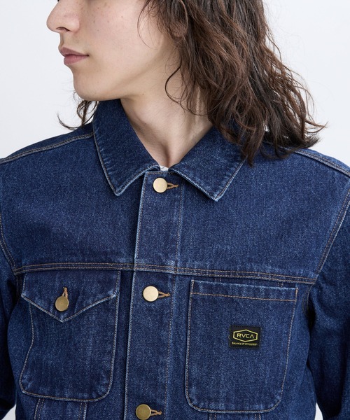 RVCA メンズ DENIM JACKET ジャケット 【2025年秋冬モデル】 @autumn