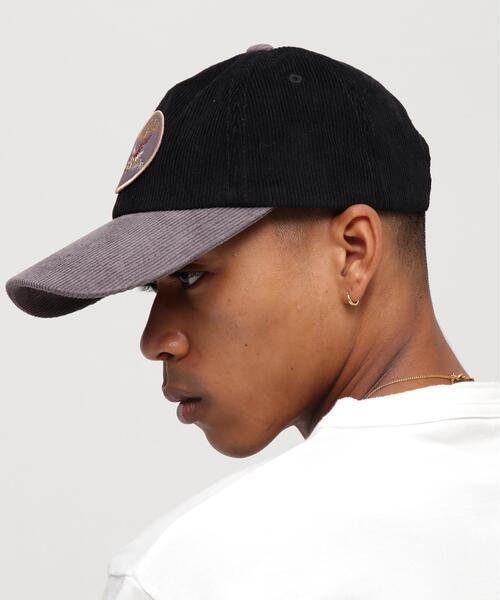 AVIREX（アヴィレックス）の「AUTHENTIC EAGLEMOTIF WAPPEN CORDUROYLAW CAP / オーセンティック イーグルモチーフ ワッペン コーデュロイ キャップ / AVIREX / アヴィレックス（キャップ・メンズ・ブラック/その他・F）」の5枚目の写真